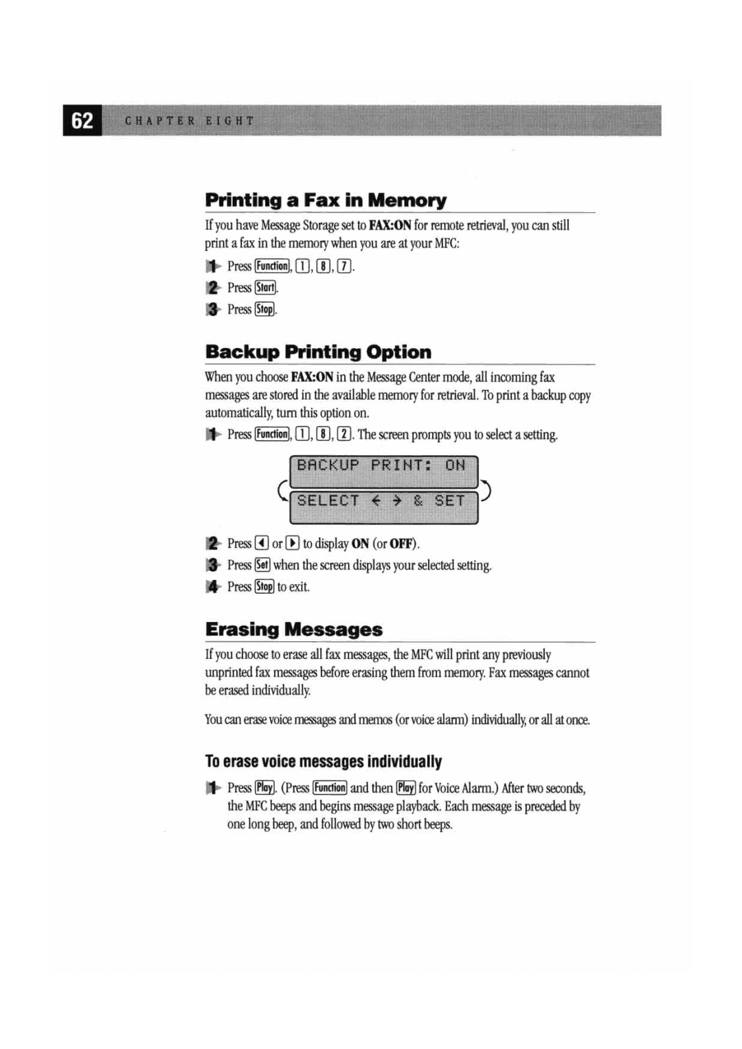 Brother MFC7000FC manual 