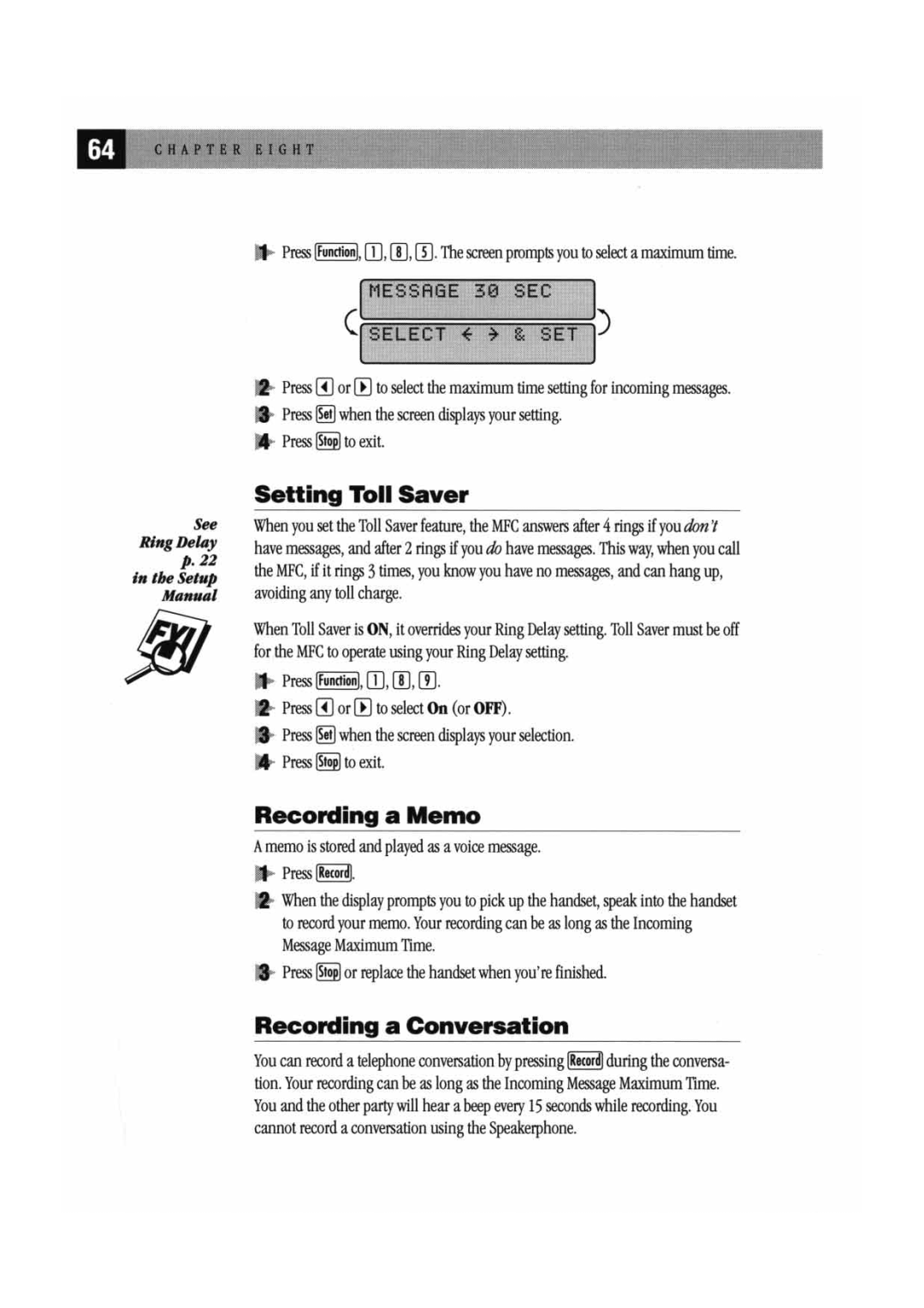 Brother MFC7000FC manual 