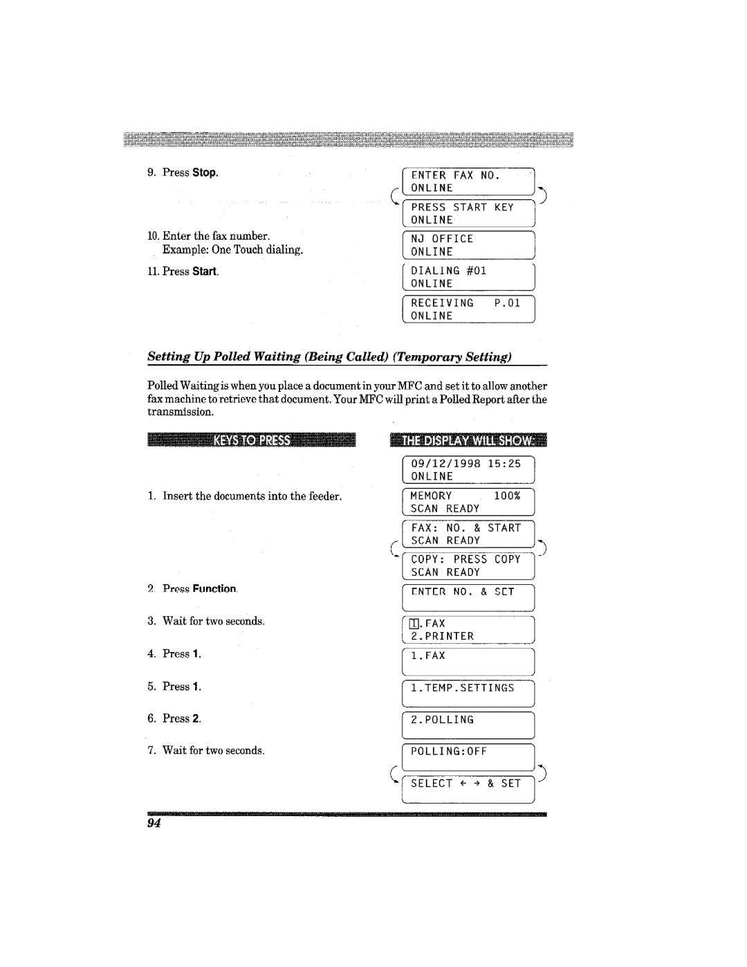 Brother MFC7650MC manual 