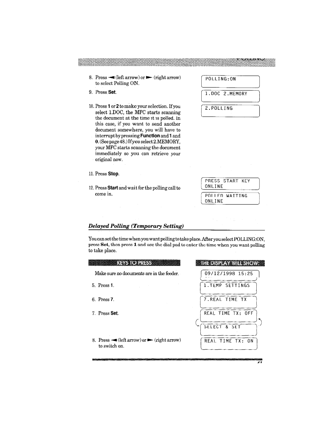 Brother MFC7650MC manual 