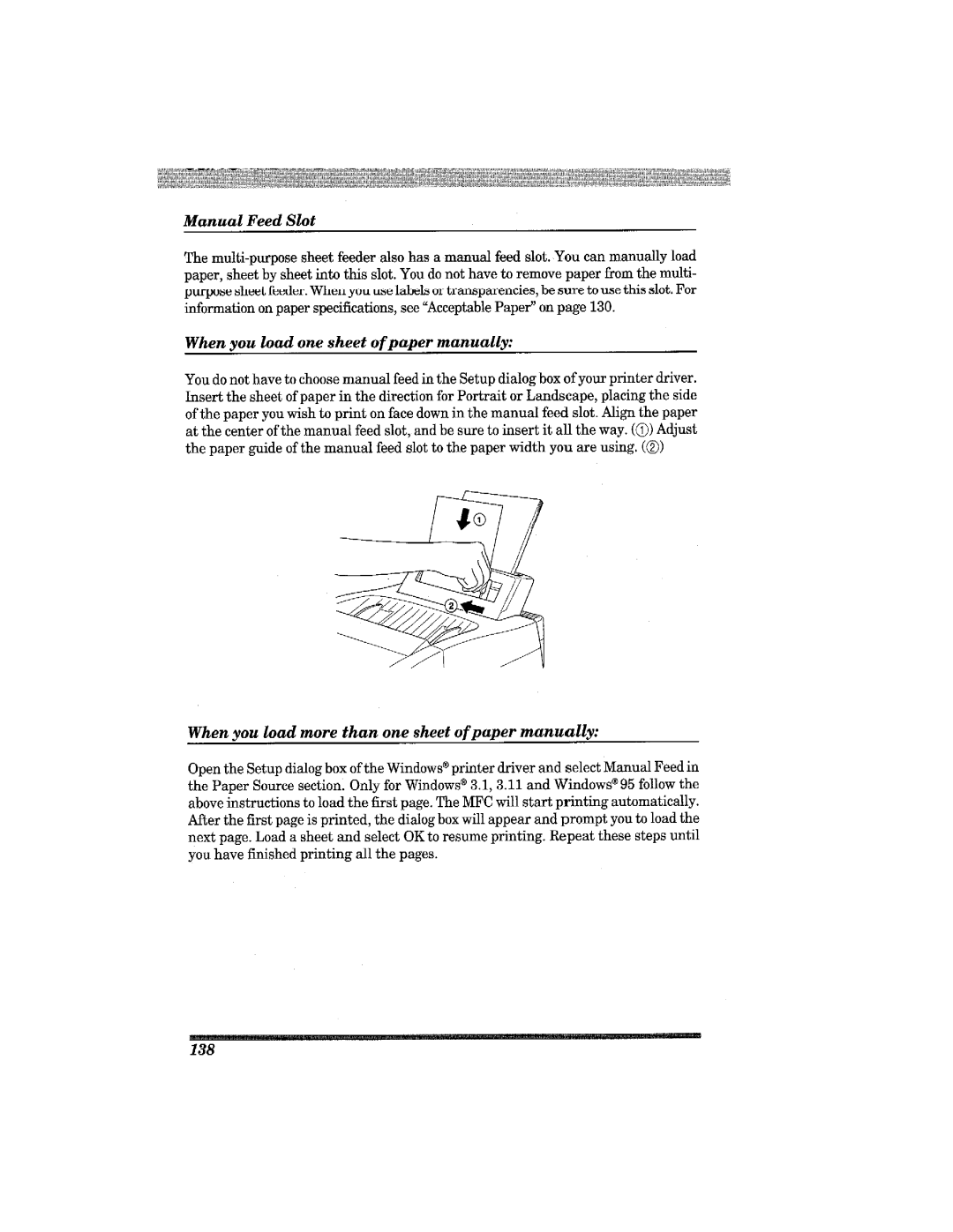 Brother MFC7650MC manual 