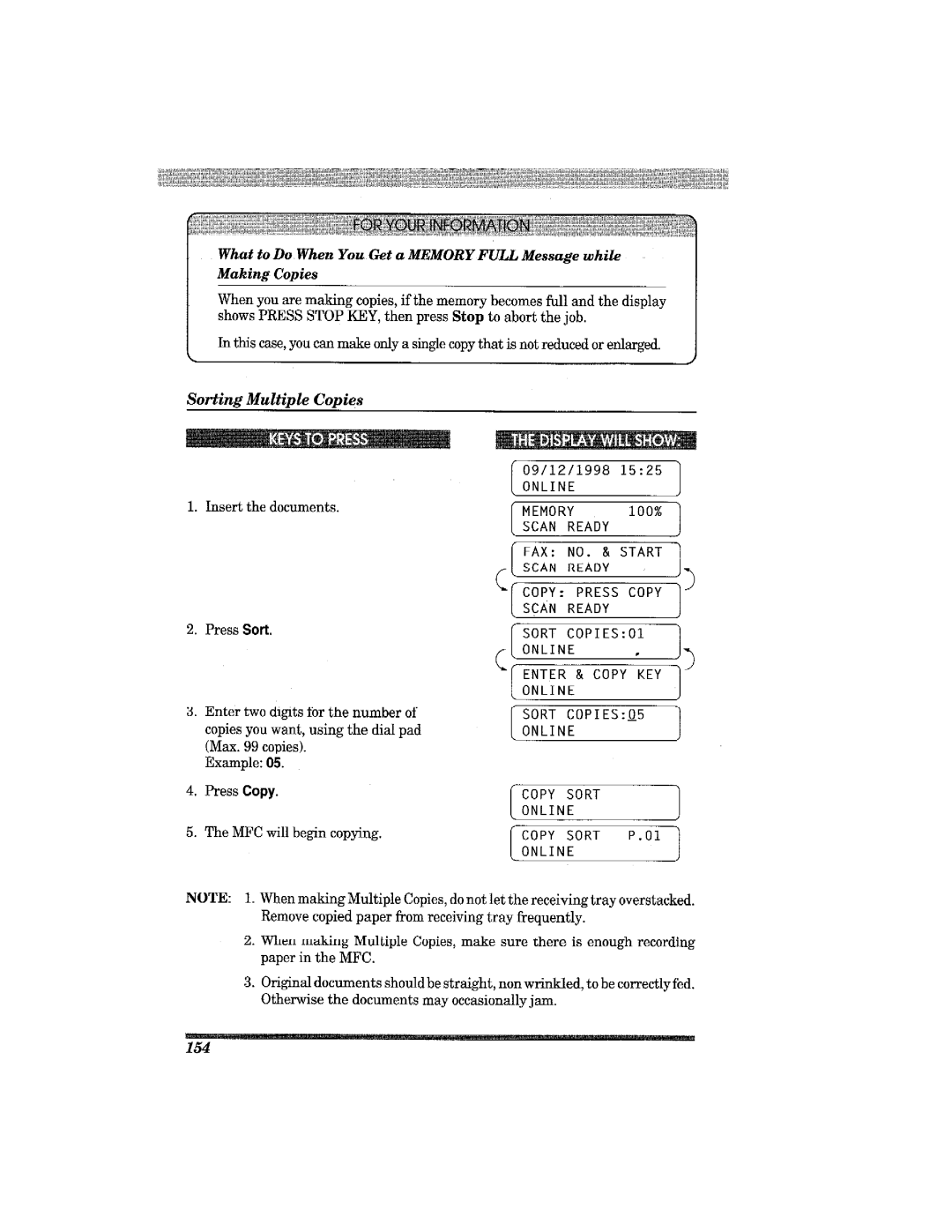 Brother MFC7650MC manual 