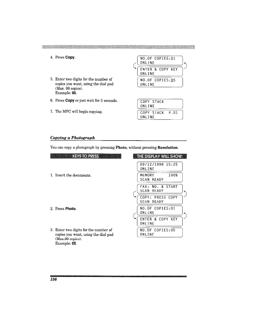 Brother MFC7650MC manual 