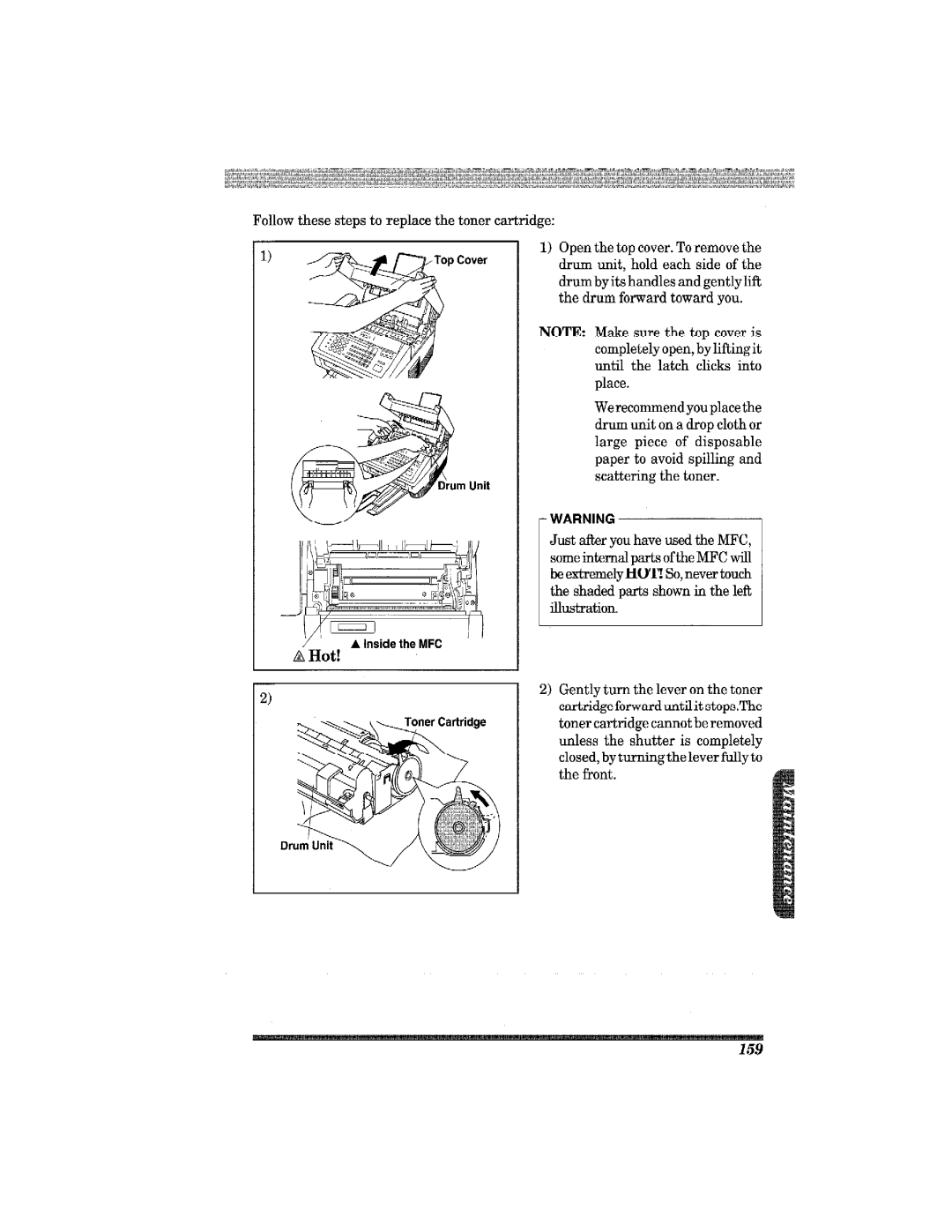 Brother MFC7650MC manual 