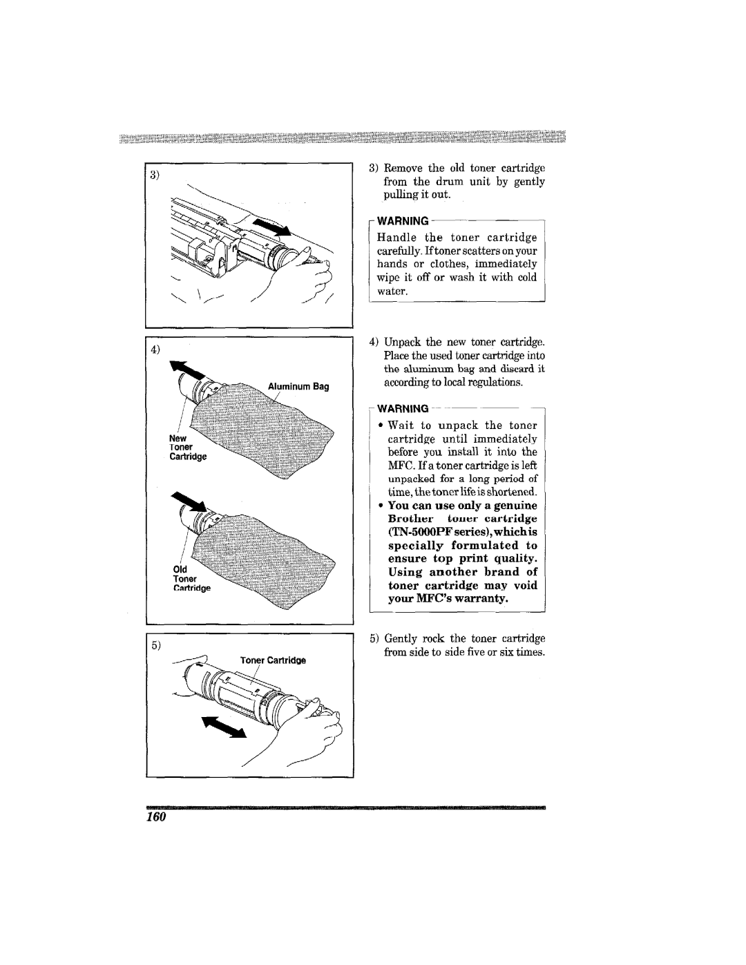 Brother MFC7650MC manual 