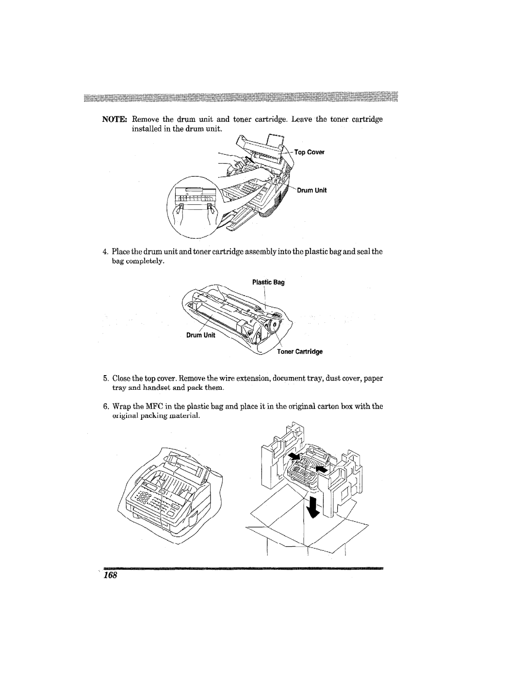 Brother MFC7650MC manual 