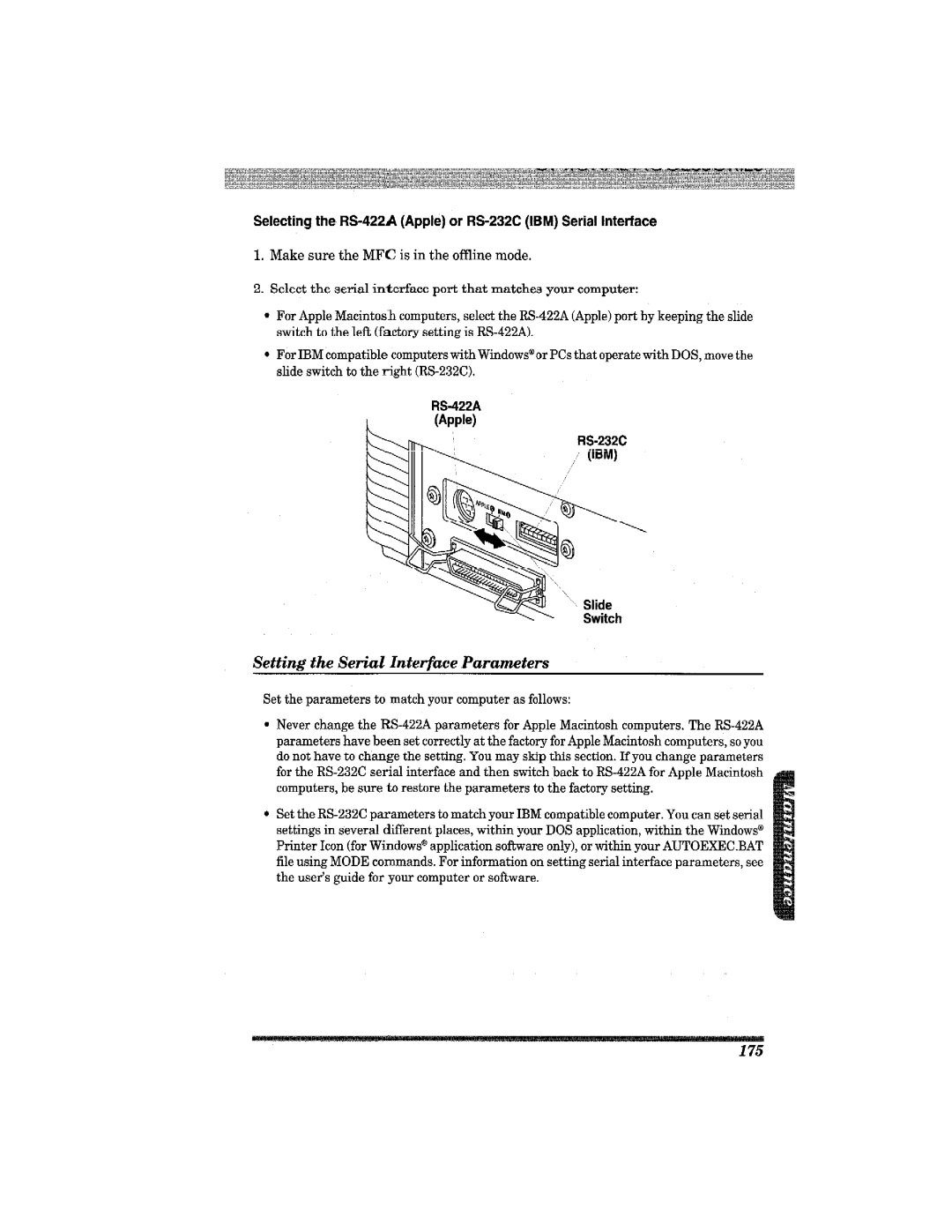 Brother MFC7650MC manual 