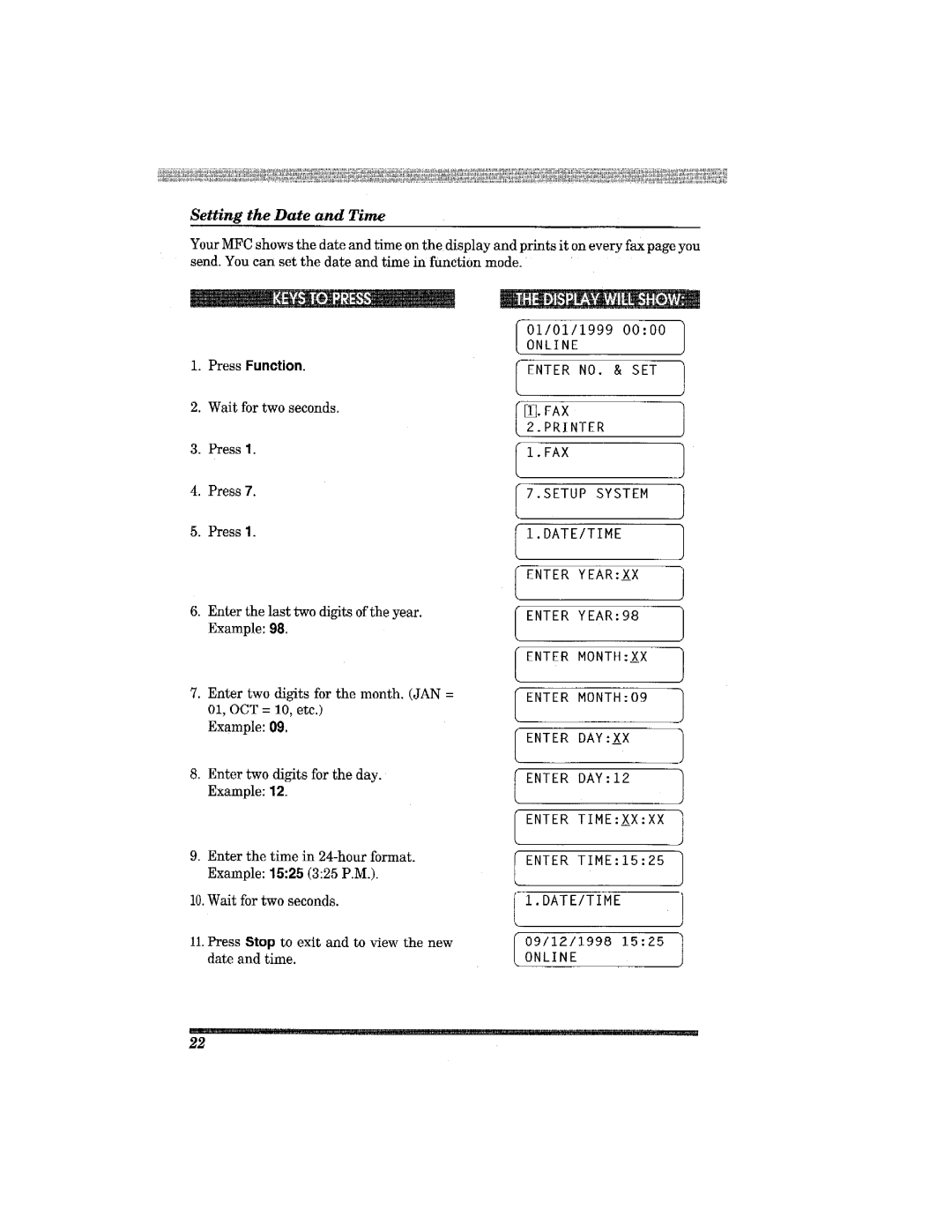 Brother MFC7650MC manual 