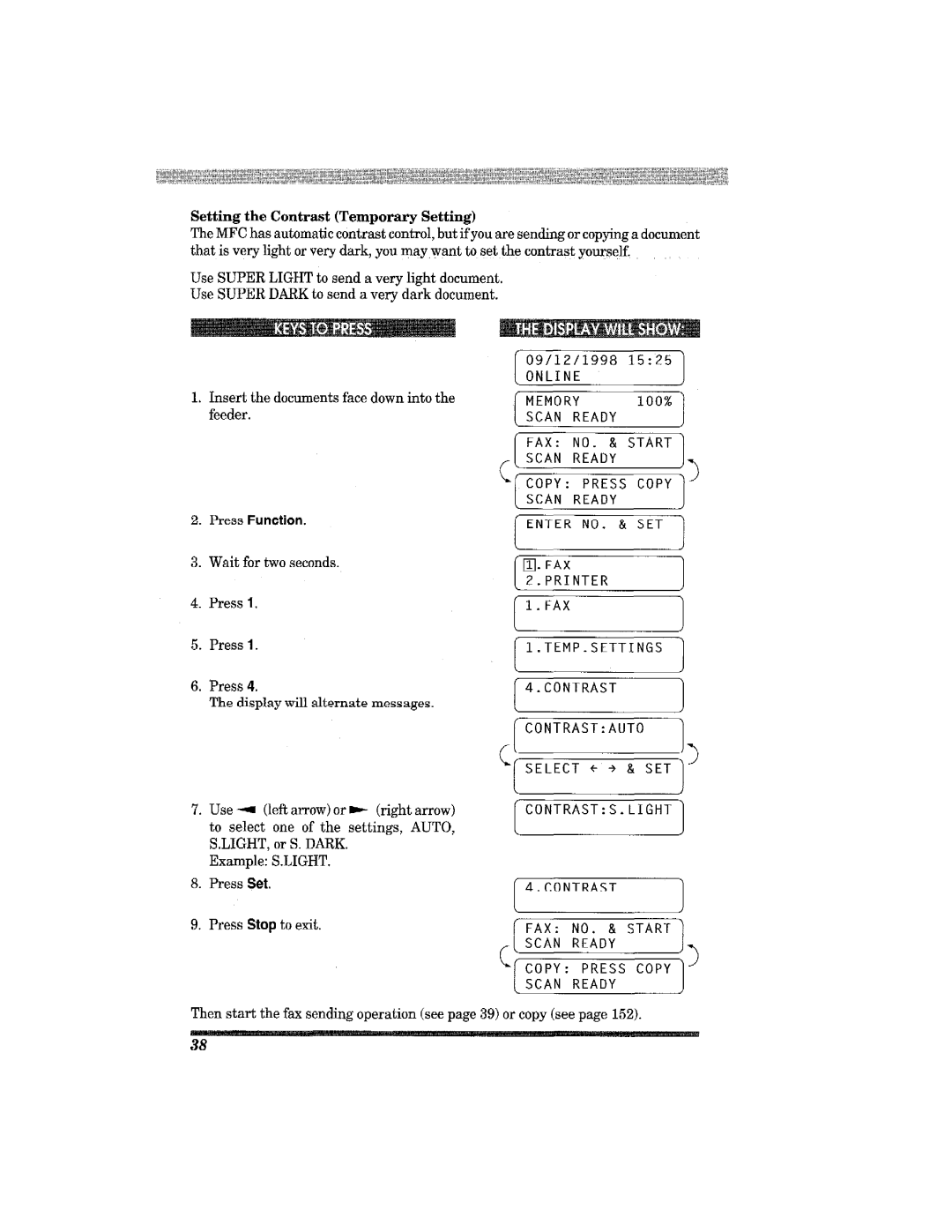 Brother MFC7650MC manual 