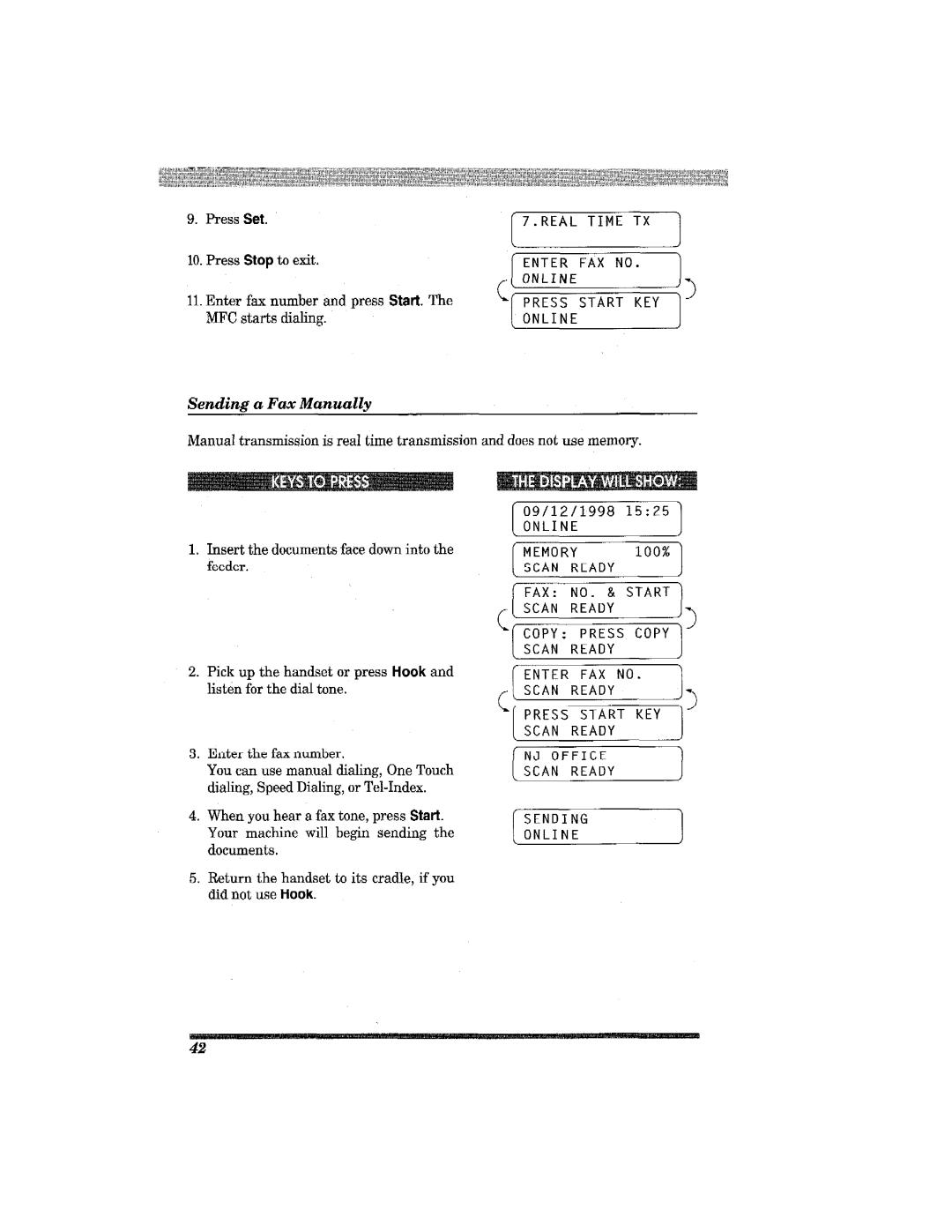 Brother MFC7650MC manual 