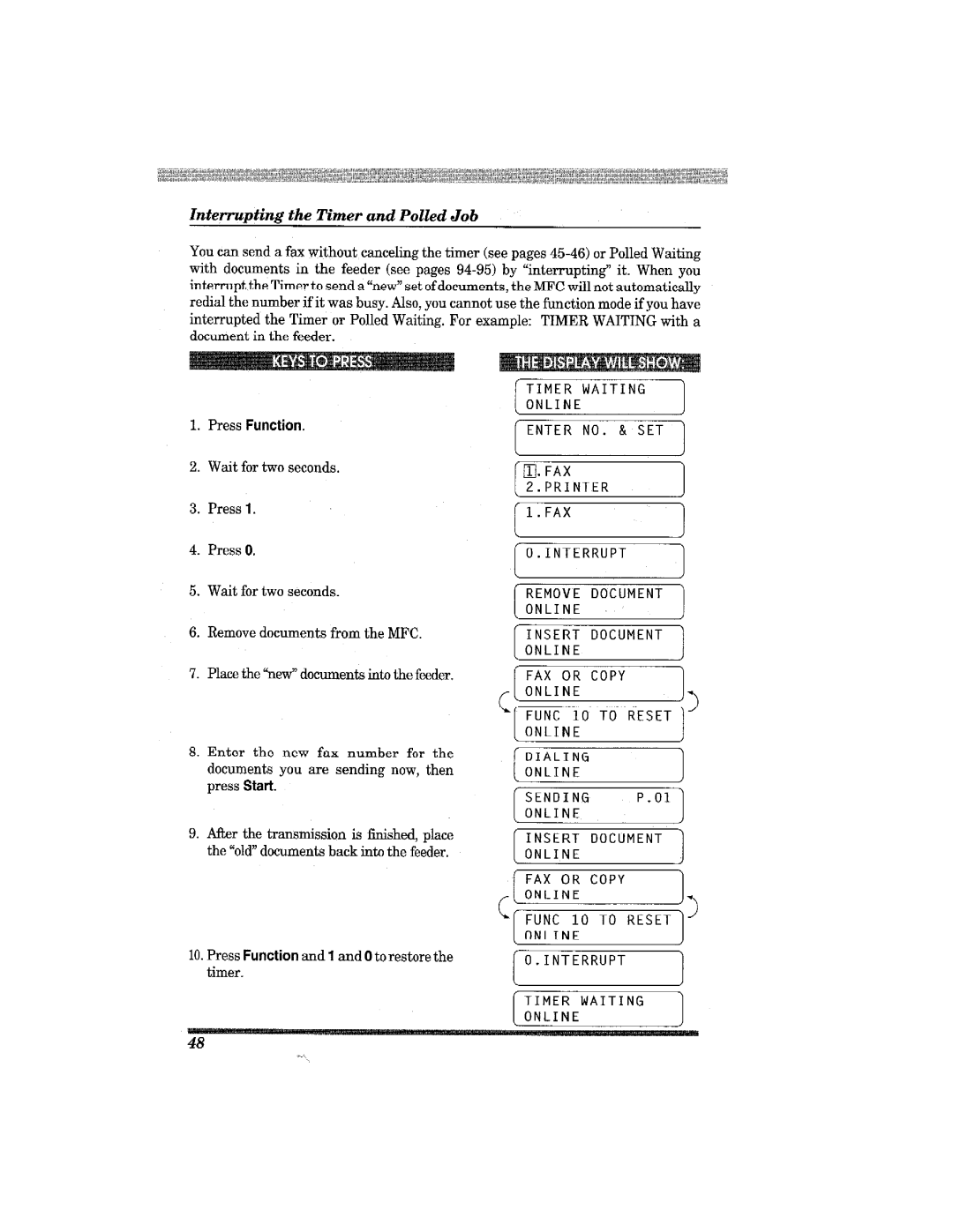 Brother MFC7650MC manual 