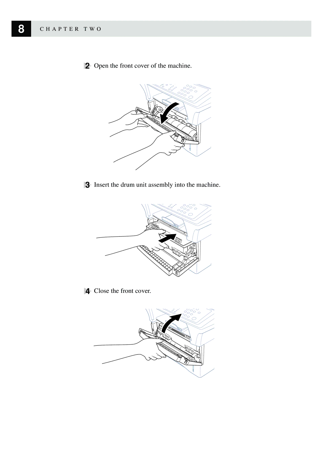 Brother MFC9750 owner manual A P T E R T W O 