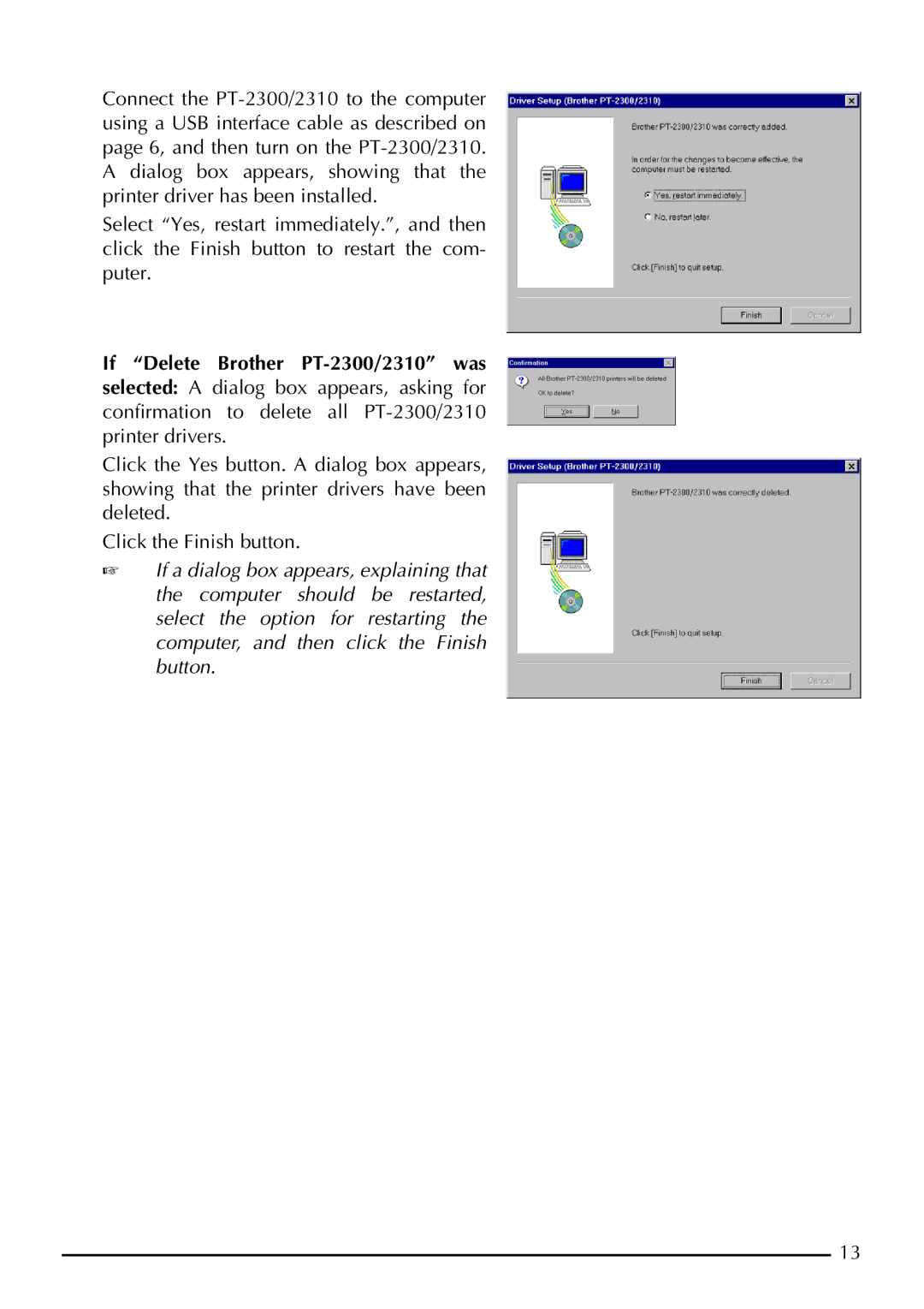 Brother P-touch 2310, P-touch 2300 manual 