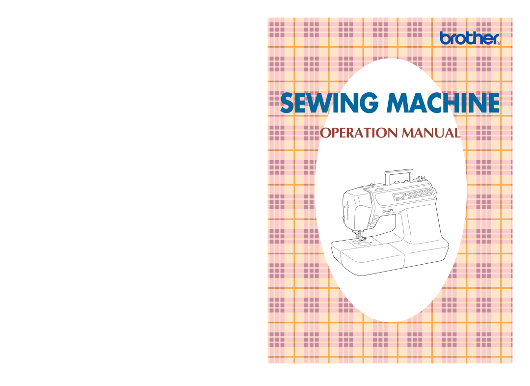 Brother PC 3000 operation manual Sewingmach Ine, Operation Manual 