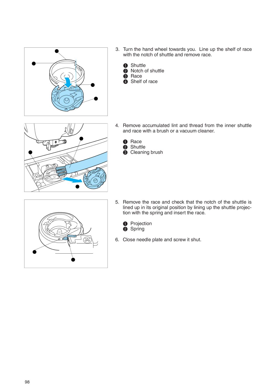 Brother PE 400D operation manual 