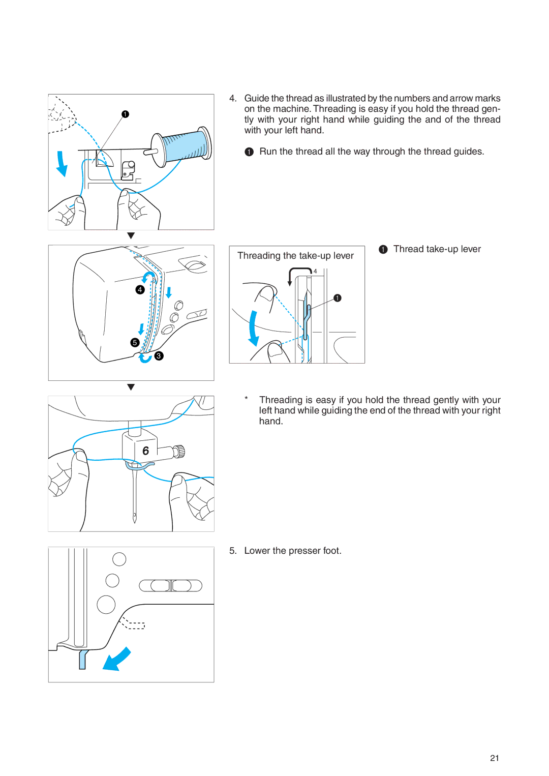 Brother PE 400D operation manual 