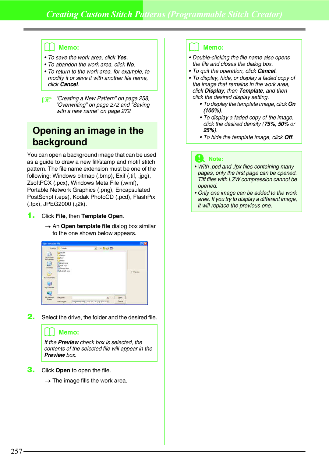 Brother PE-DESIGN V7 instruction manual Creating Custom Stitch Patterns Programmable Stitch Creator 