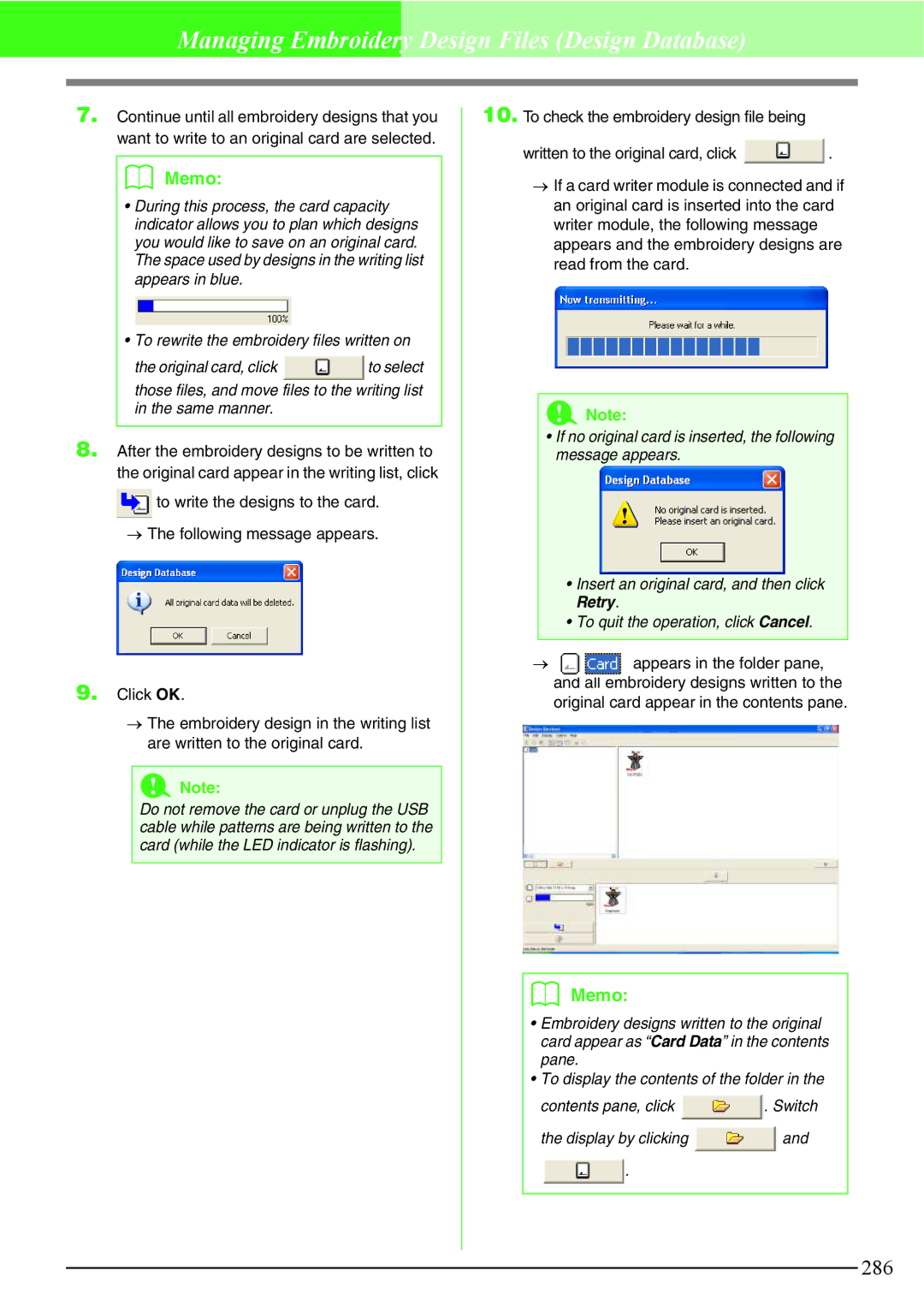 Brother PE-DESIGN V7 instruction manual 286 