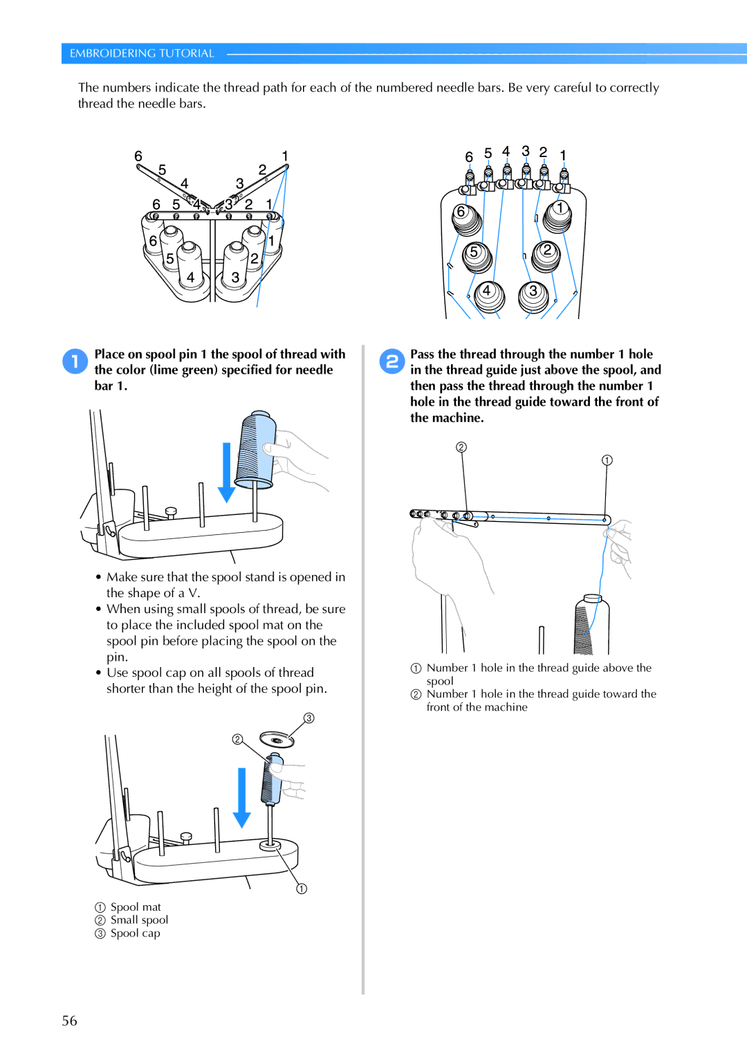 Brother PR-650, 884-T05 operation manual Embroidering Tutorial 