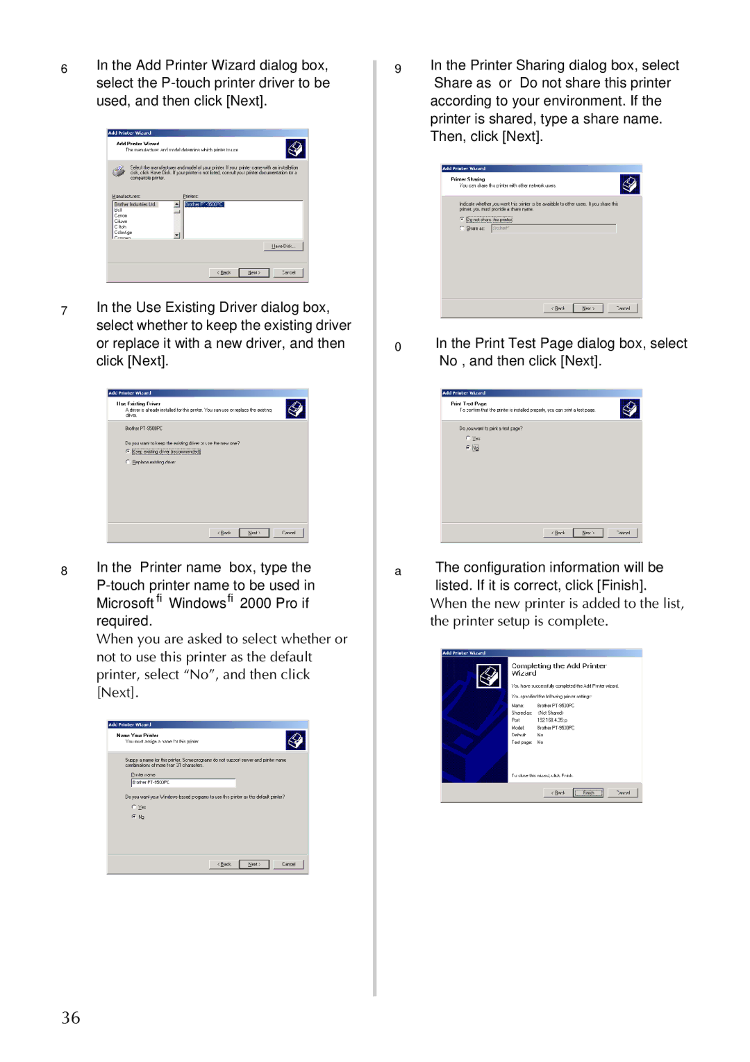 Brother PS-9000 user manual 