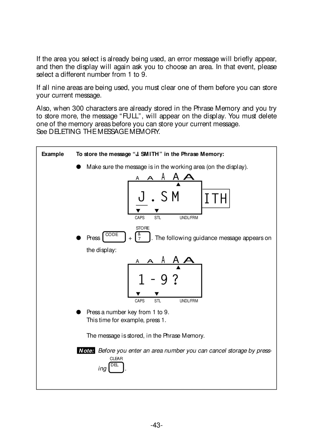 Brother PT-1700 manual Ith 