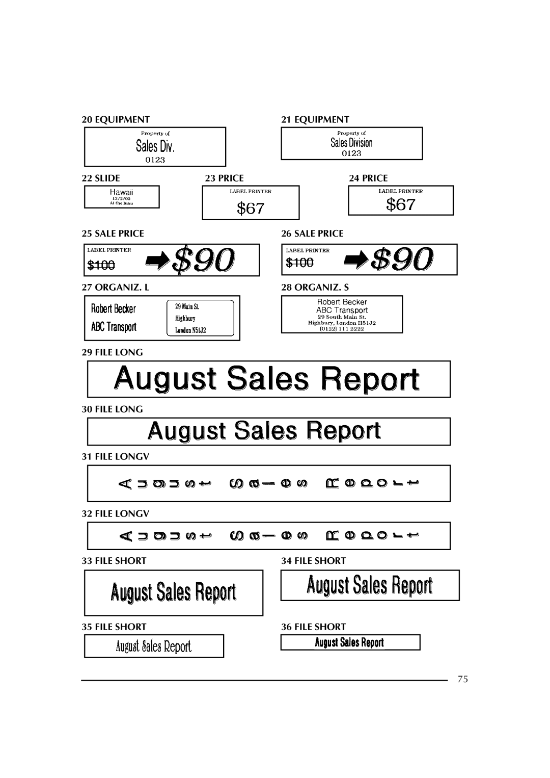 Brother PT-2600 manual 