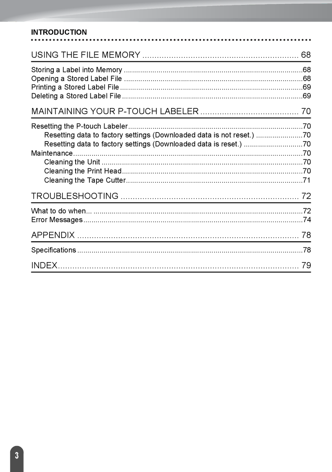 Brother PT-2730, PT2730VP manual Troubleshooting 