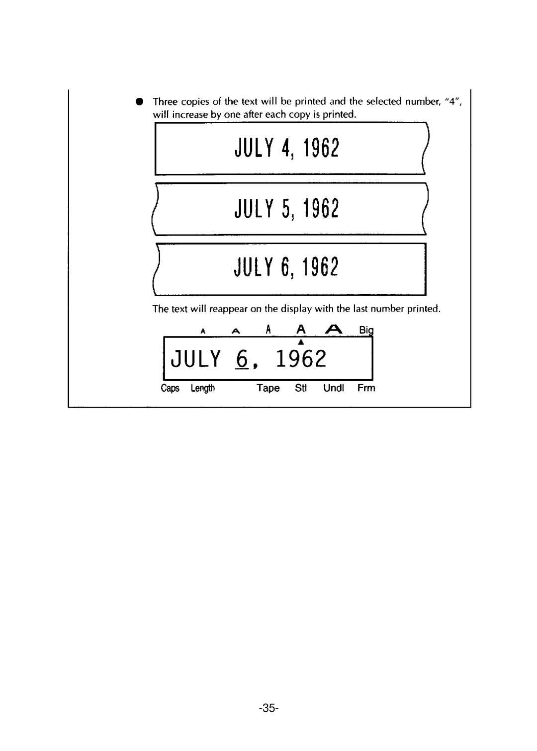 Brother PT-310 manual 