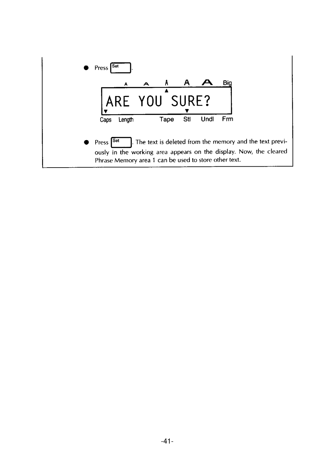 Brother PT-310 manual 