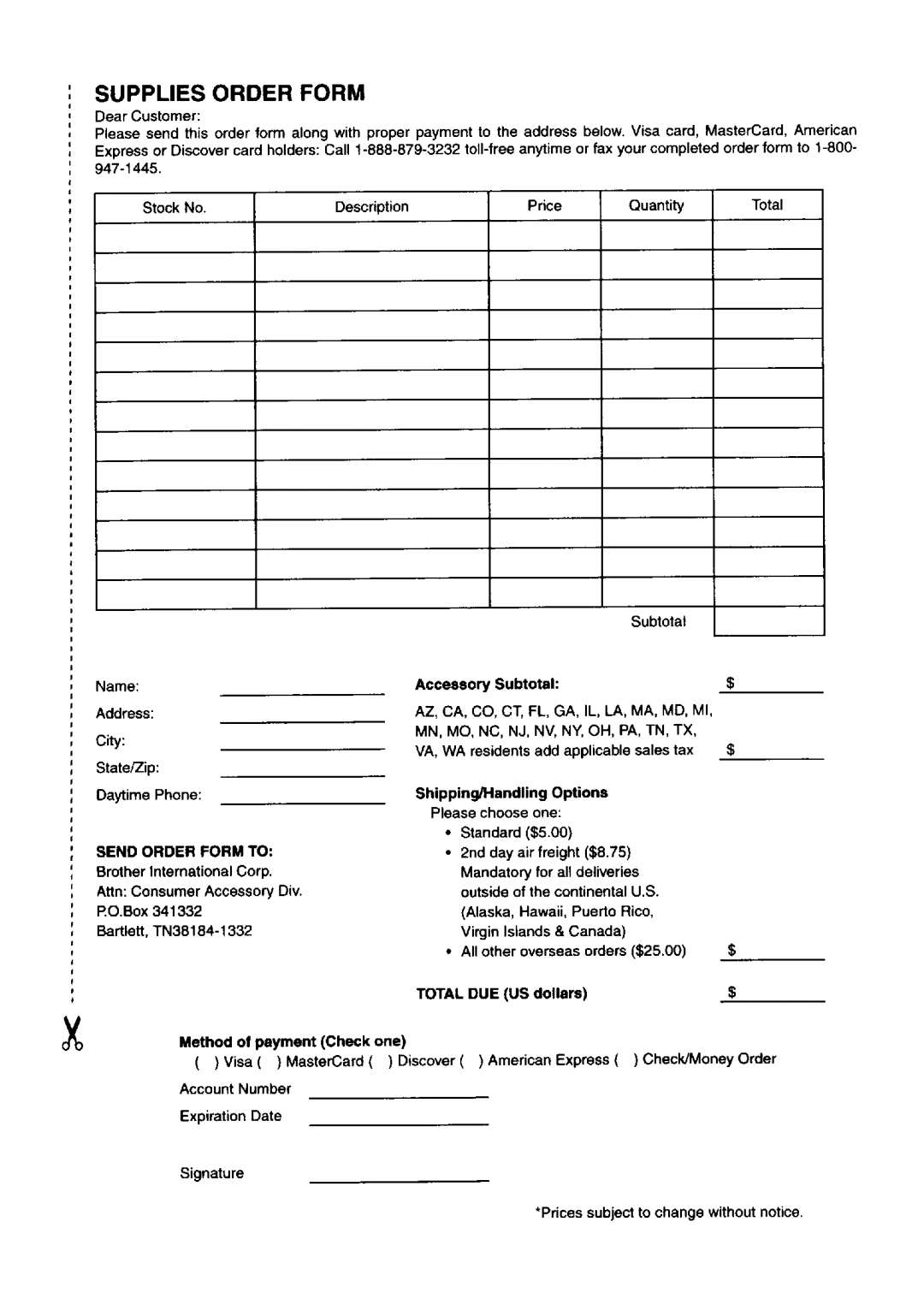 Brother PT-310 manual 