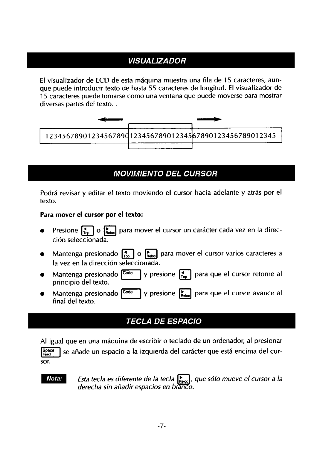Brother PT-310 manual 