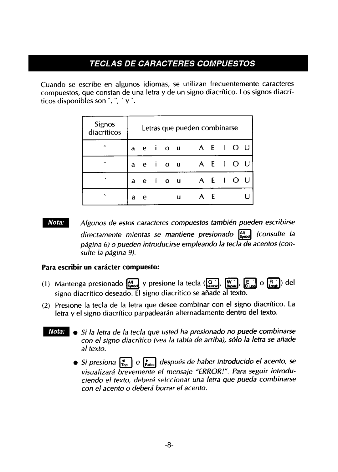 Brother PT-310 manual 