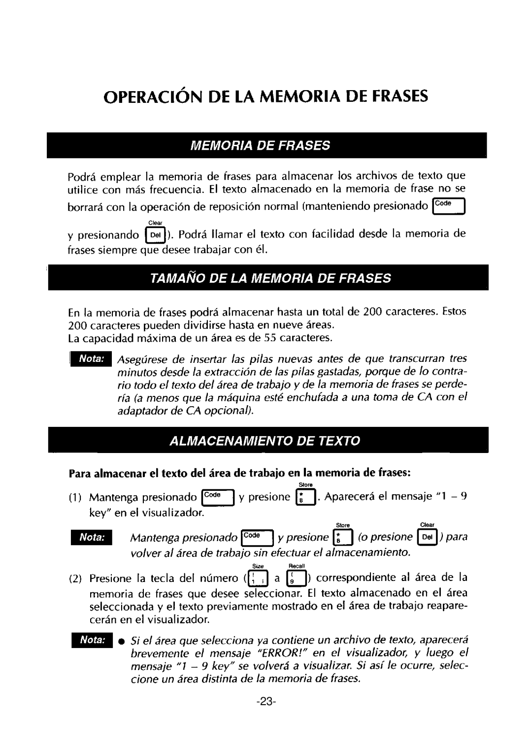 Brother PT-310 manual 