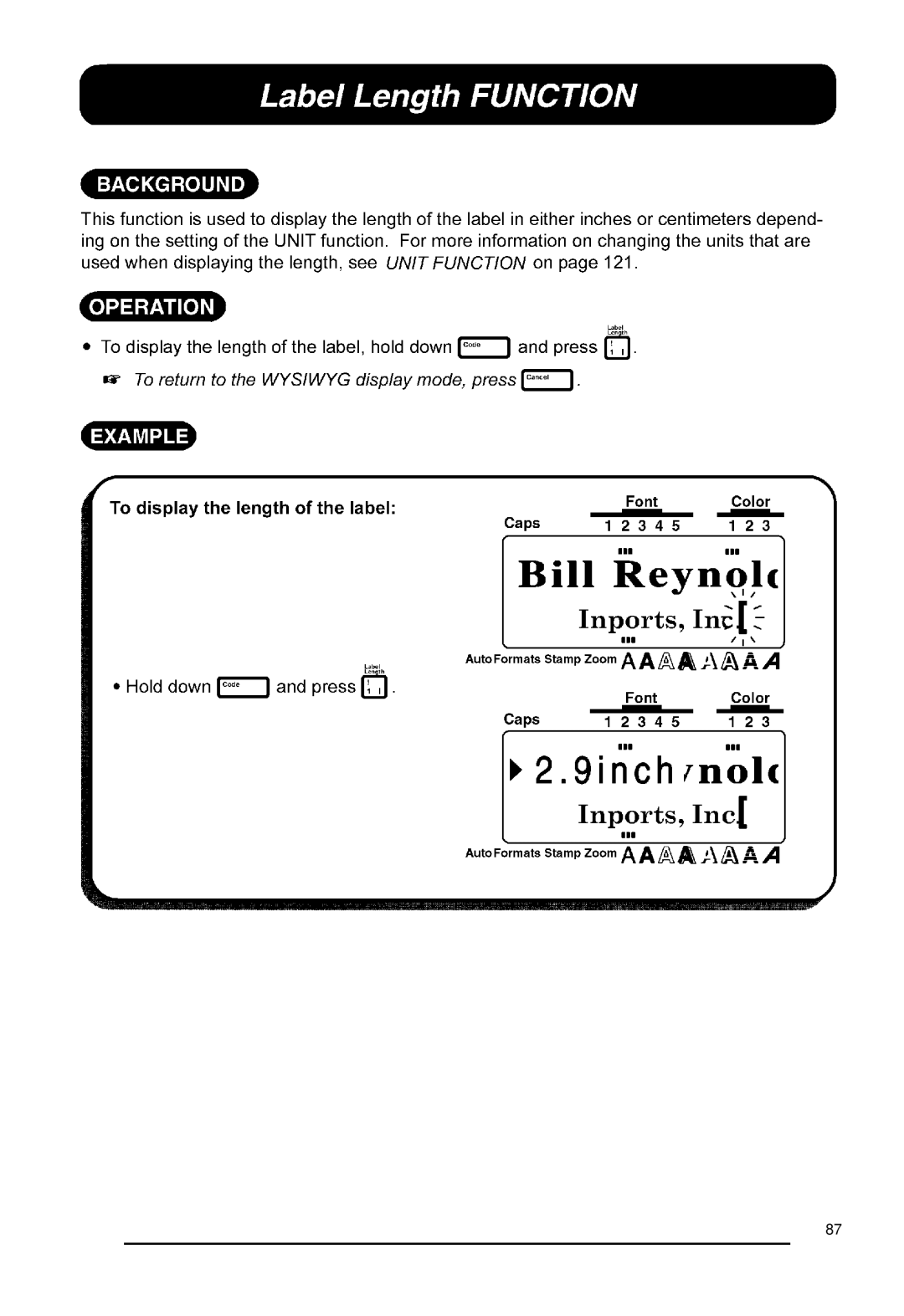 Brother PT-530 manual 