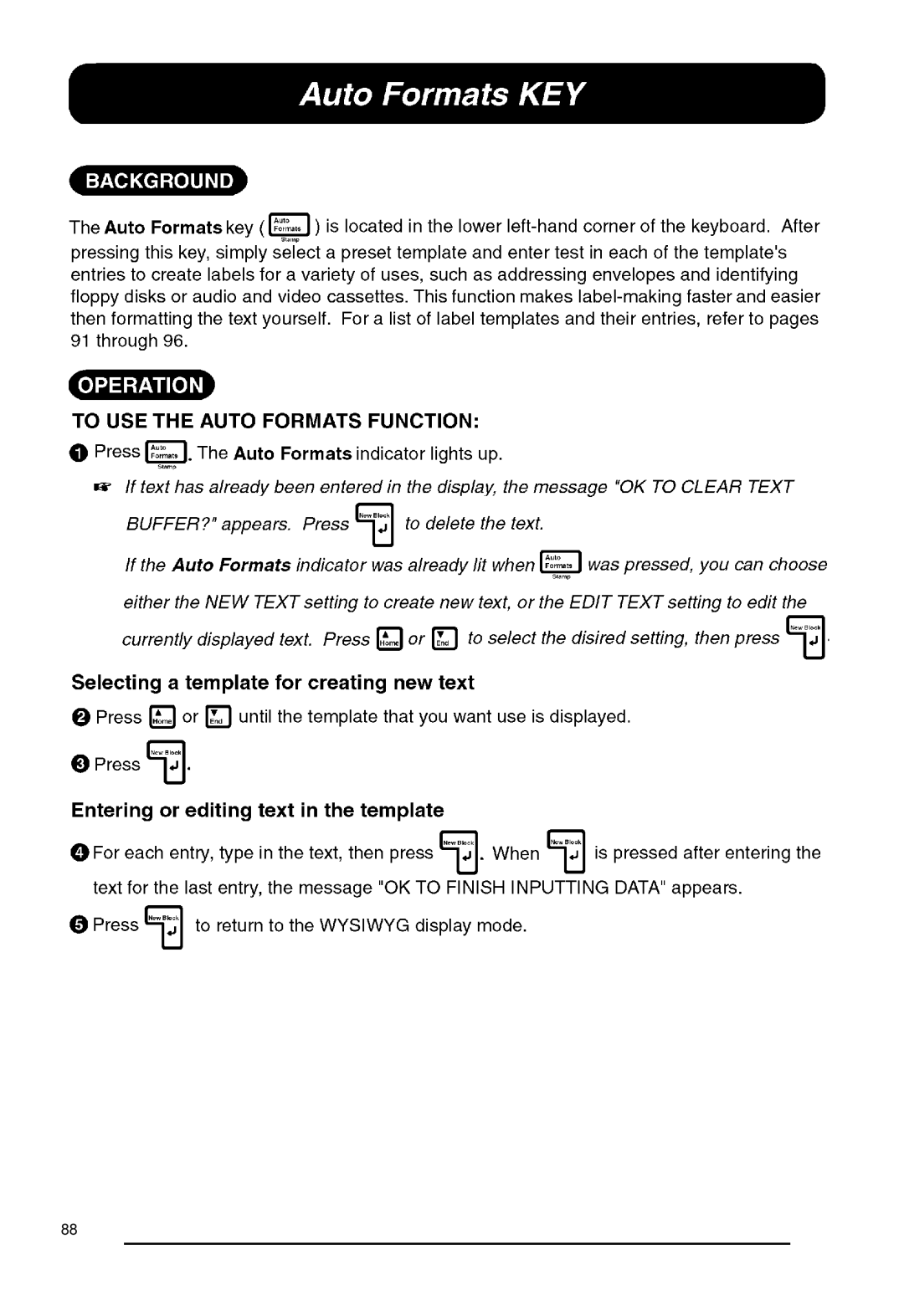 Brother PT-530 manual 