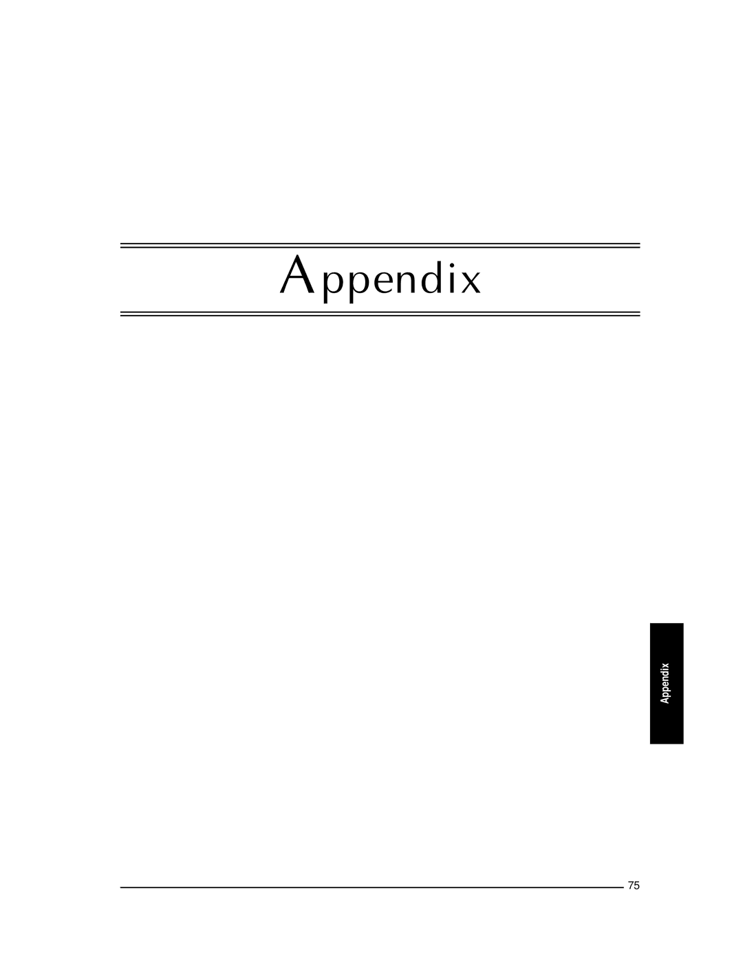 Brother PT-9400 manual Appendix 