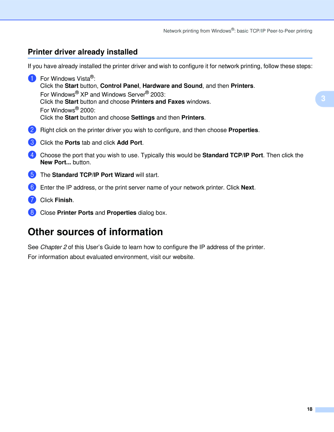 Brother QL-1060N manual Other sources of information 