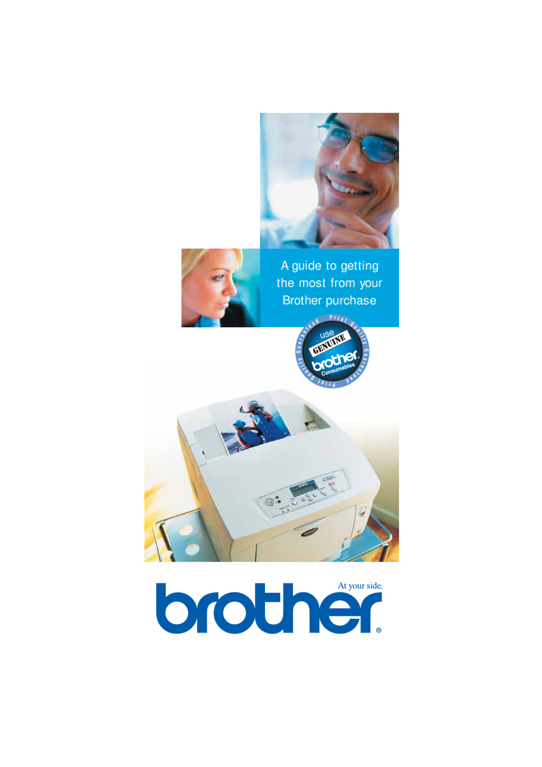 Brother QL-500 manual Guide to getting the most from your Brother purchase 