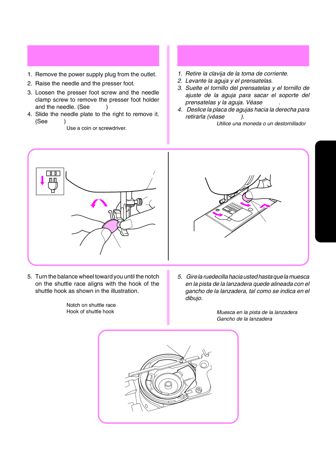 Brother STAR 140E, STAR 130E, STAR 120E, PS-2500, PS-2200, PS-2300, PS-2400 operation manual Cleaning, Limpieza 