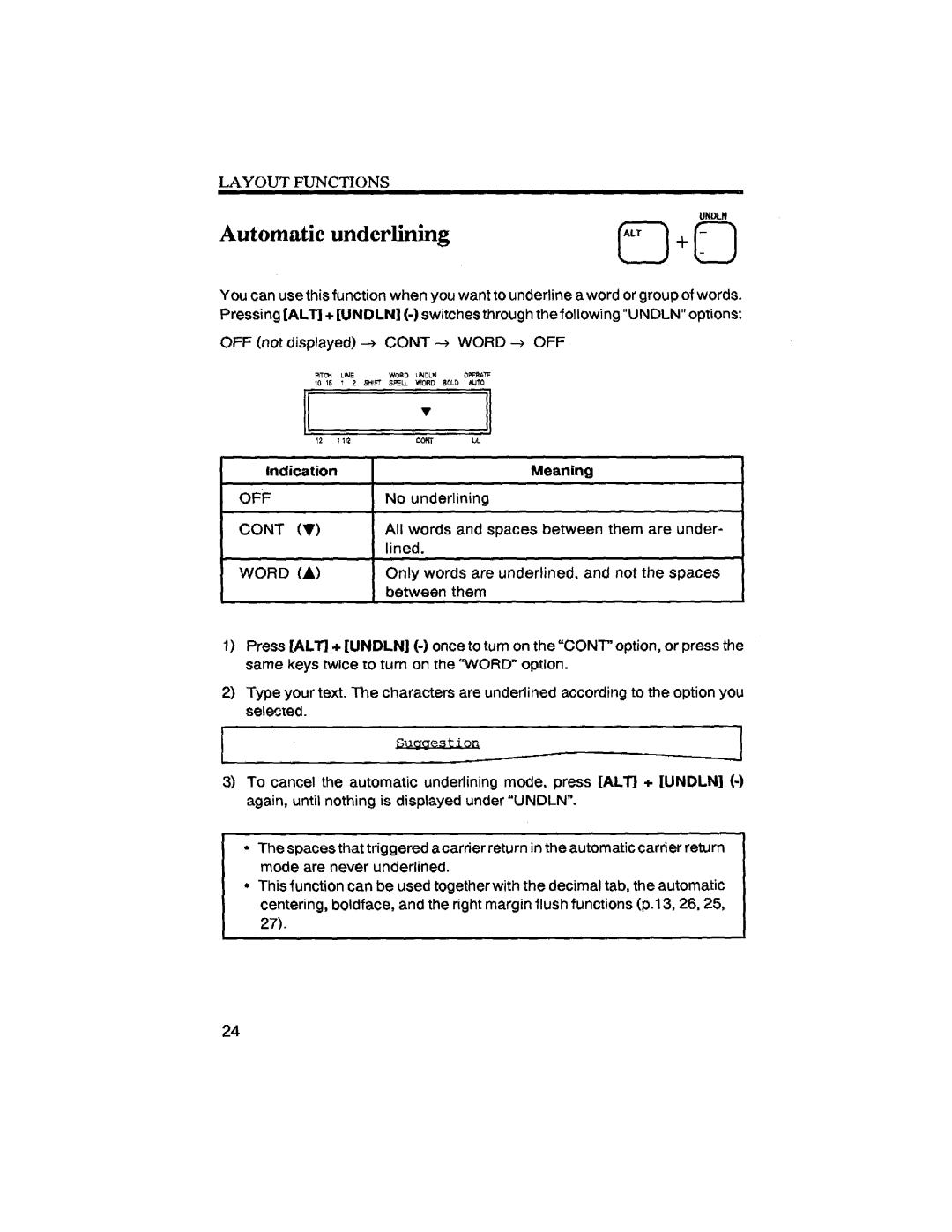 Brother SX-4000 manual 