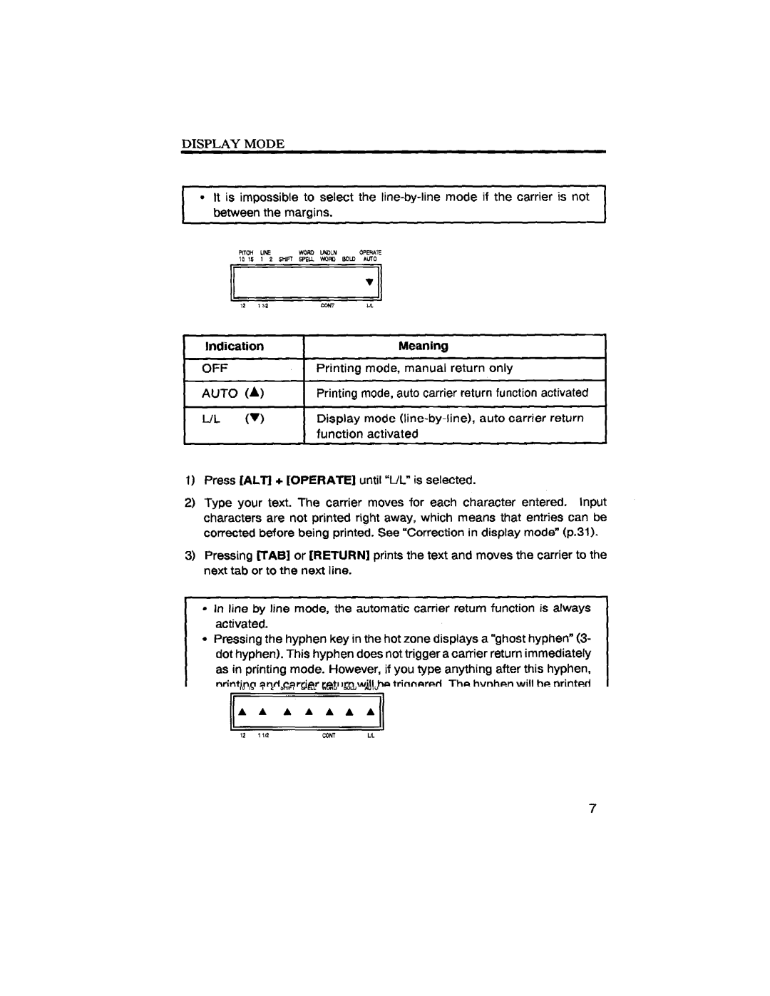 Brother SX-4000 manual 