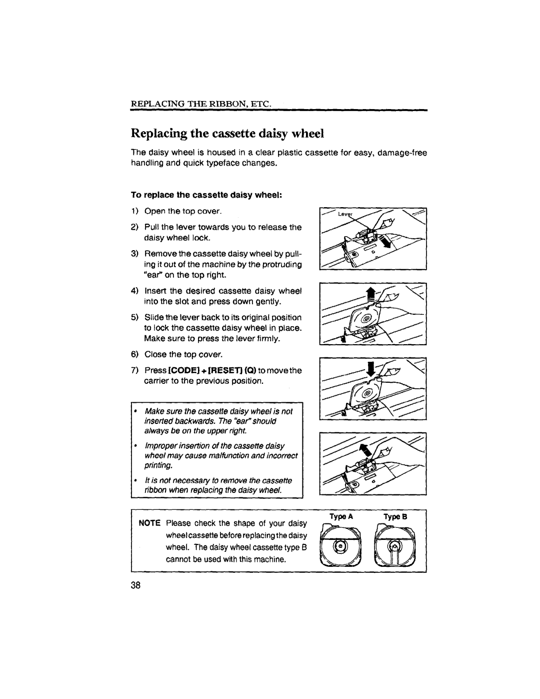 Brother SX-4000 manual 