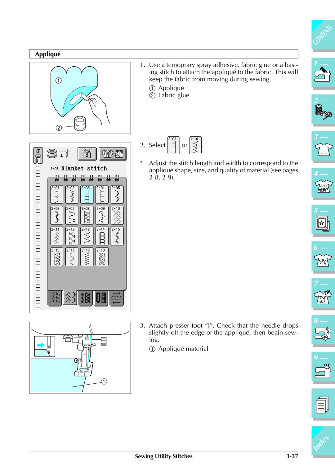 Brother ULT 2003D manual Keep the fabric from moving during sewing 