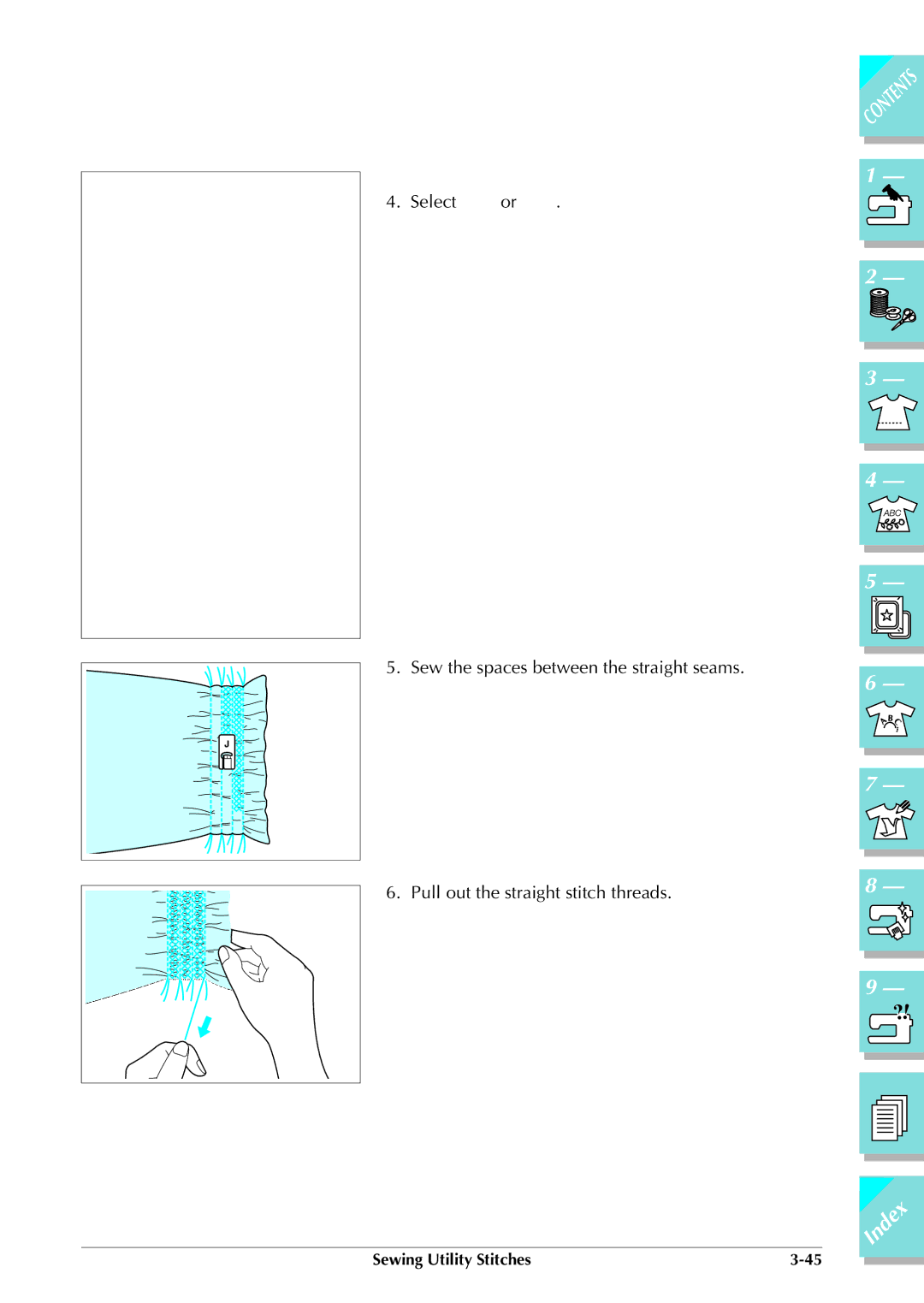 Brother ULT 2003D manual Index 