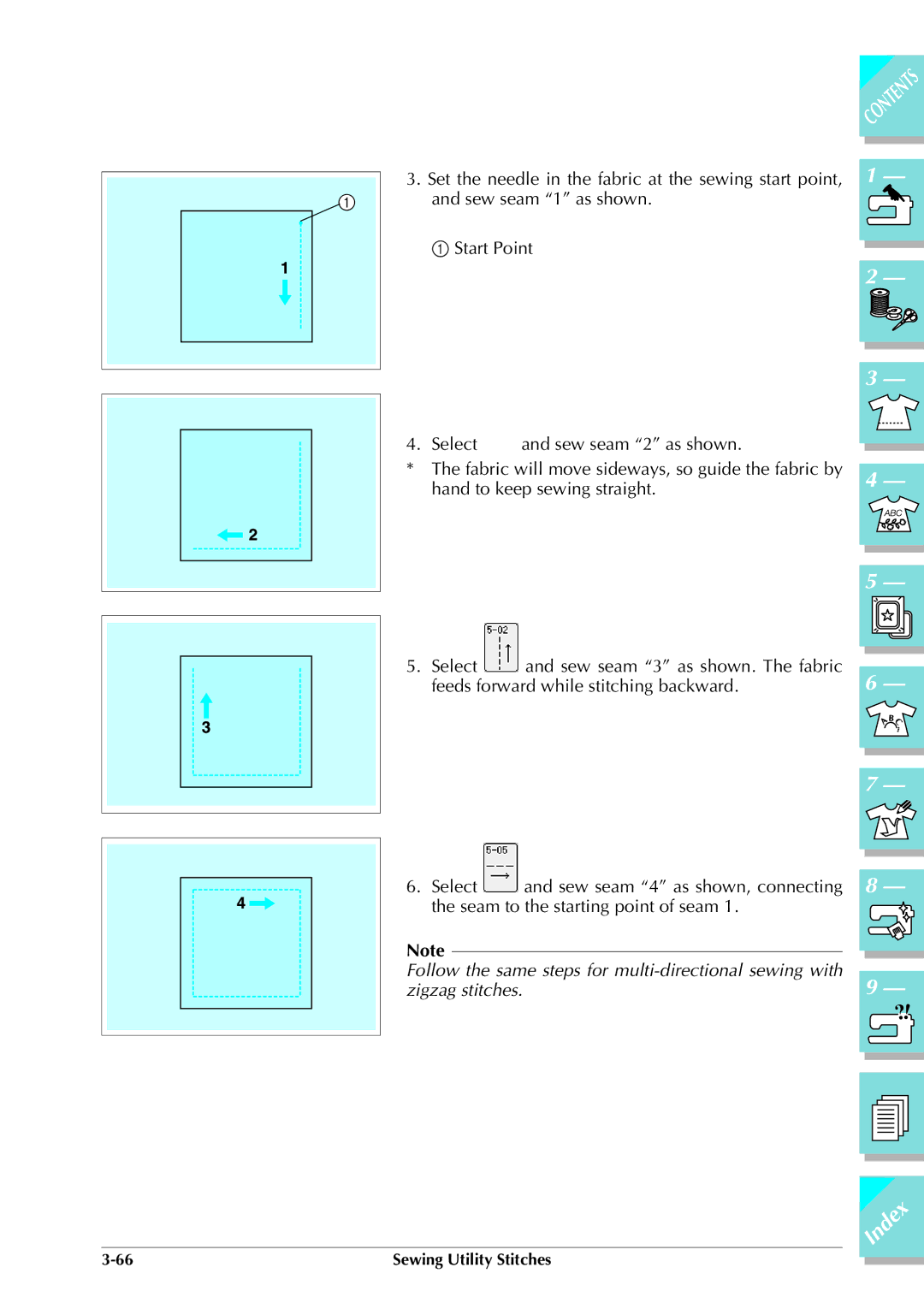 Brother ULT 2003D manual Index 