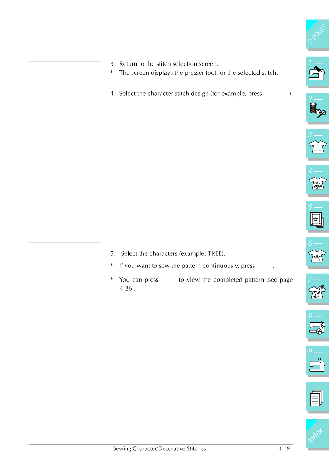 Brother ULT 2003D manual Index 