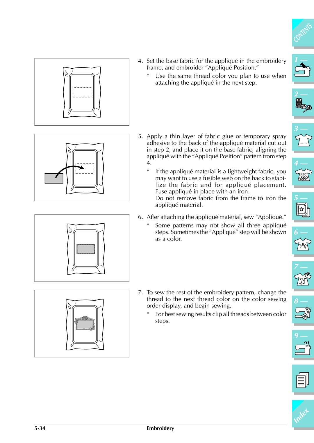 Brother ULT 2003D manual Index 