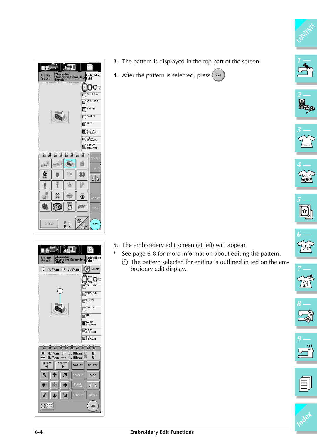 Brother ULT 2003D manual Index 