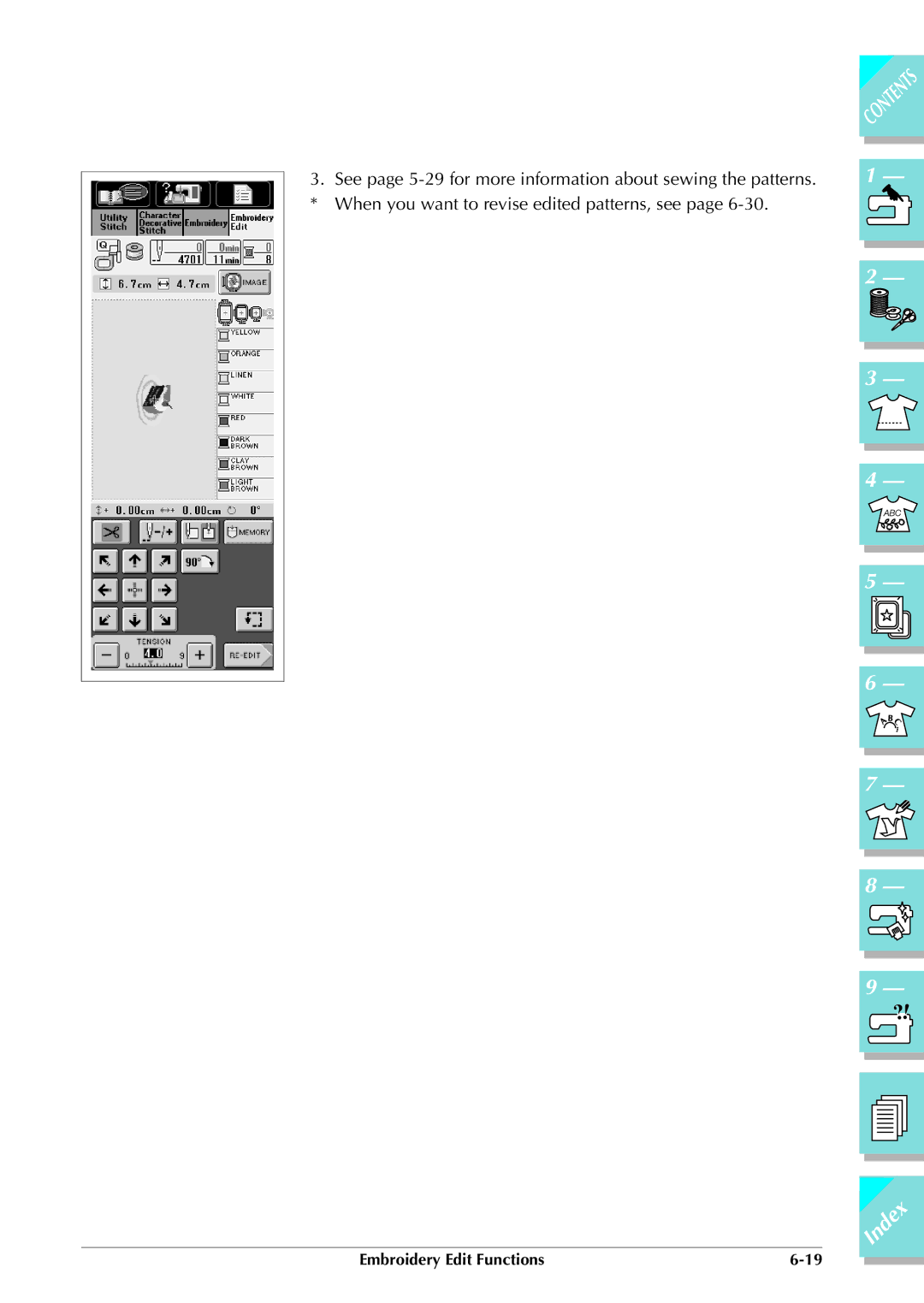 Brother ULT 2003D manual Index 