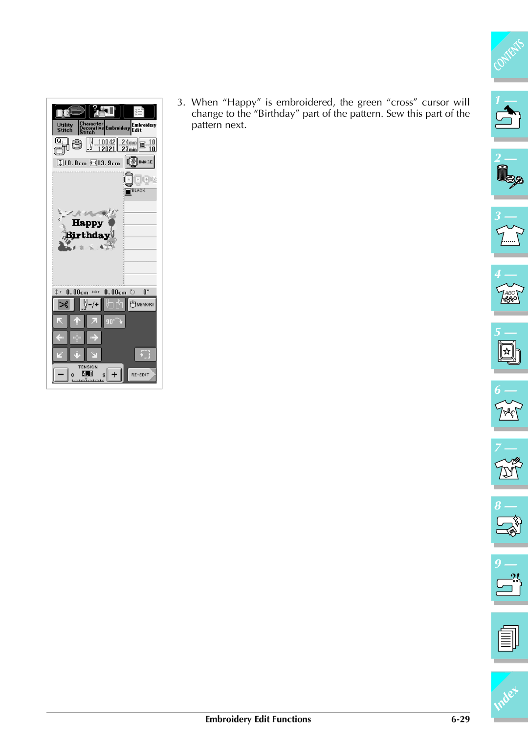 Brother ULT 2003D manual Index 